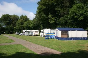 touring pitch at Forest Glade, Devon